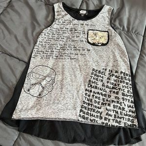 Kids Star Wars medium sequence tank.